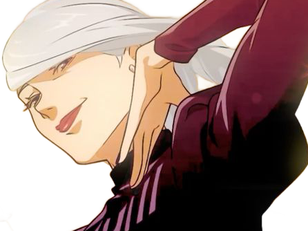 mei mei-mei jujutsu kaisen jjk cheveux blanc yeux violet tresse ade adelaide vizard fic bloop