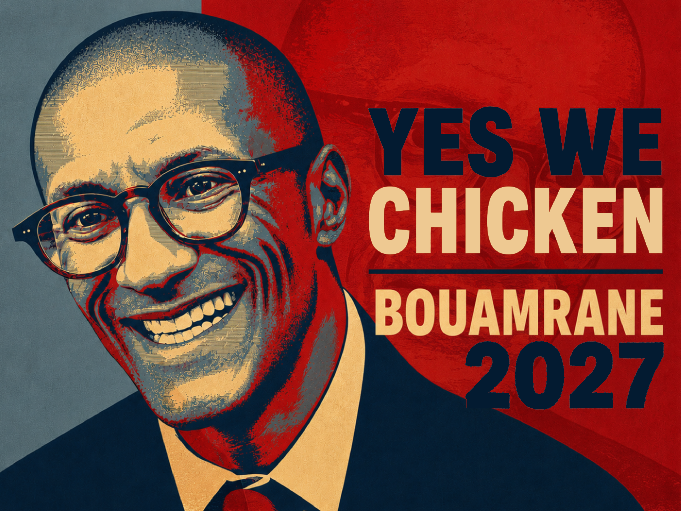 karim bouamrane poulet chicken obama maroc marocain humiliation honte opportuniste tasty crousty qlf candidature 2027