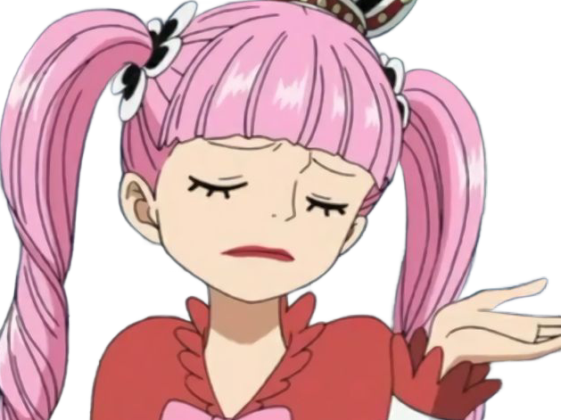 perona one piece cheveux rose frange yeux noir atropos fic bloop