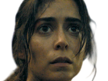 Sticker cristin milioti actrice femme brune grands yeux marron par Hapi_meal