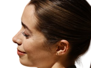 Sticker cristin milioti actrice femme brune grands yeux marron par Hapi_meal