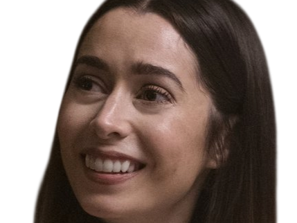 Sticker cristin milioti actrice femme brune grands yeux marron par Hapi_meal