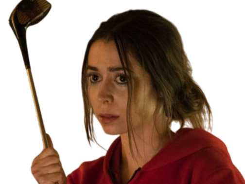 Sticker cristin milioti actrice femme brune grands yeux marron par Hapi_meal