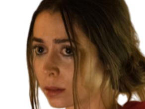 Sticker cristin milioti actrice femme brune grands yeux marron par Hapi_meal