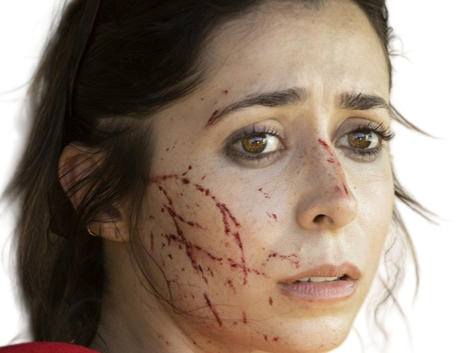 Sticker cristin milioti actrice femme brune grands yeux marron par Hapi_meal
