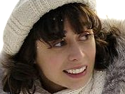 Sticker cristin milioti actrice femme brune grands yeux marron par Hapi_meal