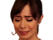 Sticker cristin milioti actrice femme brune grands yeux marron par Hapi_meal