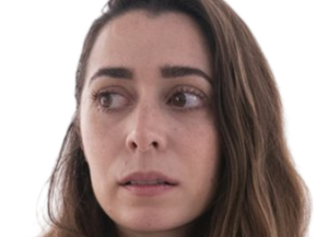 Sticker cristin milioti actrice femme brune grands yeux marron par Hapi_meal