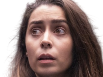 Sticker cristin milioti actrice femme brune grands yeux marron par Hapi_meal