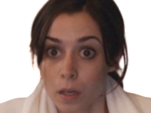 Sticker cristin milioti actrice femme brune grands yeux marron par Hapi_meal
