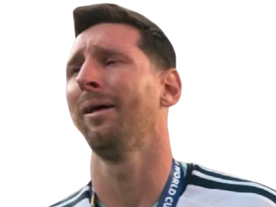 lionel leo messi moche pleure chiale couine pleurniche ugly corrompu loser perdant incel laid nain