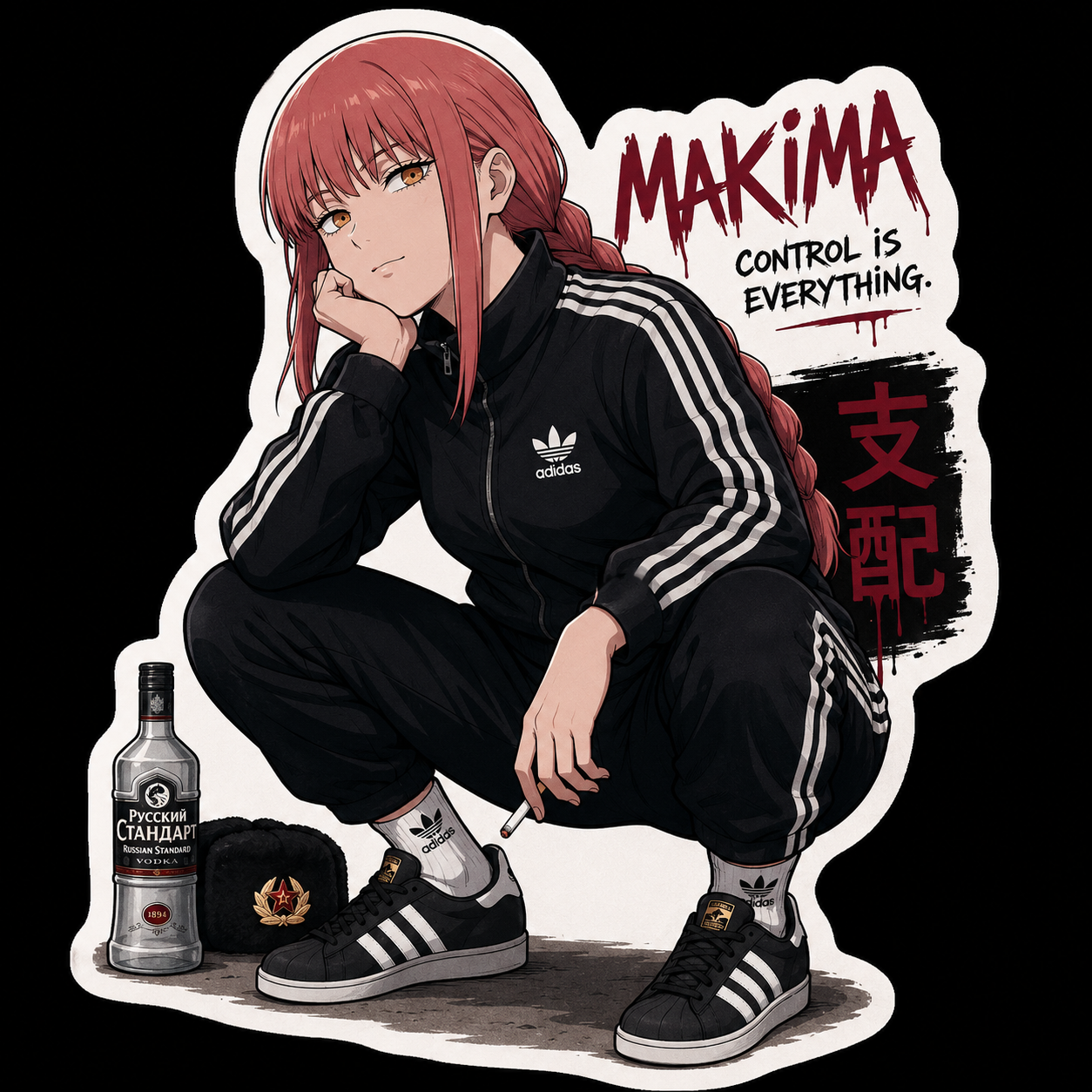 makima en version gopniks