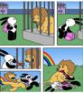gauchisme-wokism-inclusif-dei-lgbtq-faggot-radar-alarm-alert-flag-rainbow-color-fag-bede-comic