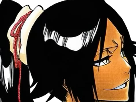 yoruichi shihouin bleach cheveux pourpre violet yeux ambre jaune peau mate desdemone dess fic bloop
