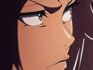 yoruichi-shihouin-bleach-cheveux-pourpre-violet-yeux-ambre-jaune-peau-mate-desdemone-dess-fic-bloop