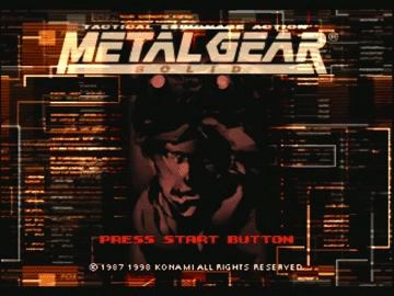 mg ps1 oldfag 0ld souvenir memory nostalgie ocelot konami kojima quiet 90s tactic hide ammo