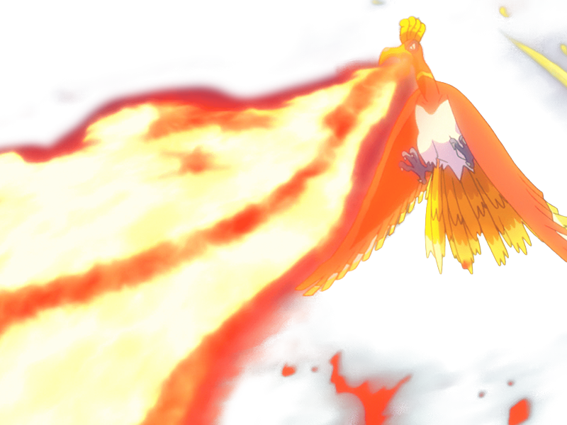 ho-oh ho oh houou pokemon pkm legendaire type feu vol 2g johto arcenciel