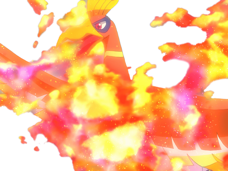 ho-oh ho oh houou pokemon pkm legendaire type feu vol 2g johto arcenciel