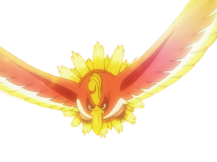 ho-oh ho oh houou pokemon pkm legendaire type feu vol 2g johto arcenciel