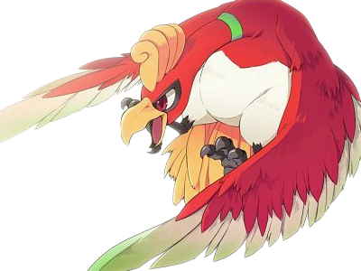 ho-oh ho oh houou pokemon pkm legendaire type feu vol 2g johto arcenciel