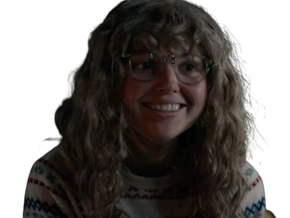 samantha lynn sammi hanratty actrice americaine misty quigley yellowjackets ado teen blonde lunettes