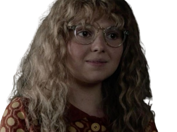 samantha lynn sammi hanratty actrice americaine misty quigley yellowjackets ado teen blonde lunettes
