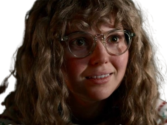 samantha lynn sammi hanratty actrice americaine misty quigley yellowjackets ado teen blonde lunettes