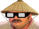 risitas-lunette-soleil-eclipse-chapeau-chinois-choque-boulbe-idiot-hagard-boule-filtre