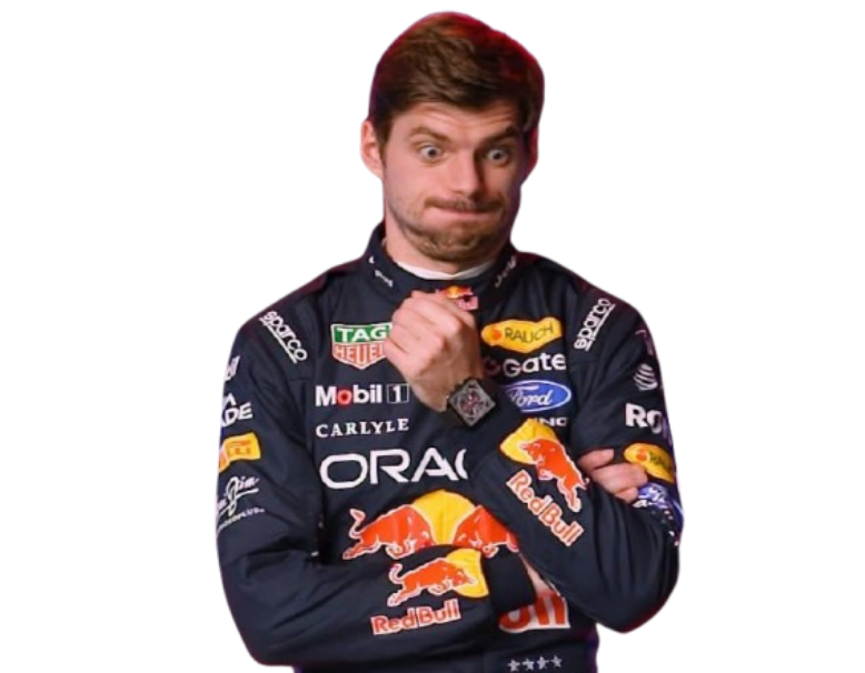 verstappen choc choque bras abasourdi interloque
