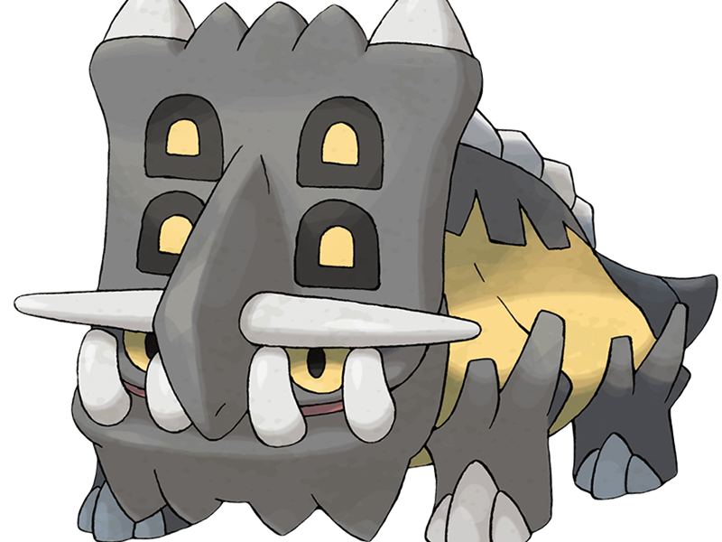 bastiodon torideps pokemon pkm jeu anime type roche acier 4g sinnoh bouclier