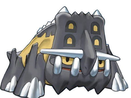 bastiodon torideps pokemon pkm jeu anime type roche acier 4g sinnoh bouclier