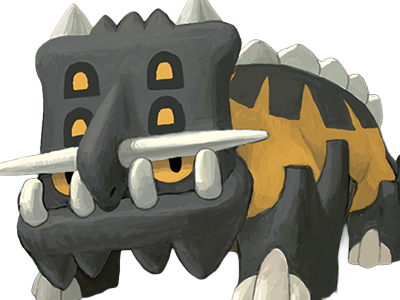 bastiodon torideps pokemon pkm jeu anime type roche acier 4g sinnoh bouclier