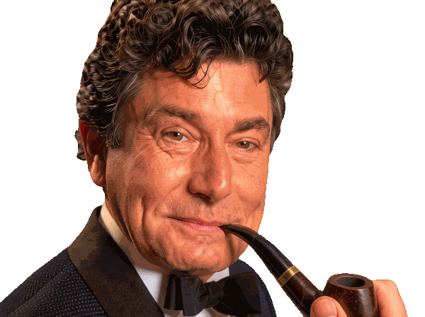 jesus quintero bourse gentleman riche fume pipe trader costume costard gif