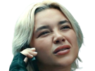 florence-pugh-yelena-belova-thunderbolts-actrice-britannique-anglaise-blonde-cheveux-courts-yeux-verts-femme