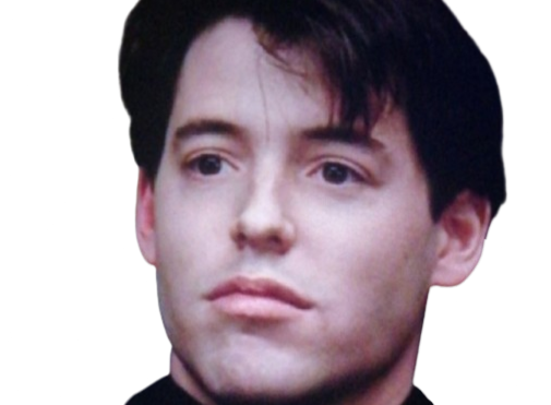 ferris bueller folle journee matthew broderick jeune homme brun acteur vingtaine