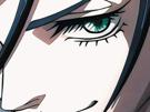 brunhilde record of ragnarok brunehilde cheveux bleu nuit yeux vert broche aile bloop