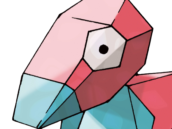porygon pokemon pkm jeu anime type normal 1g kanto virtuel