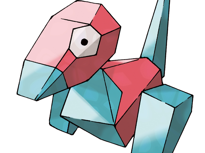 porygon pokemon pkm jeu anime type normal 1g kanto virtuel