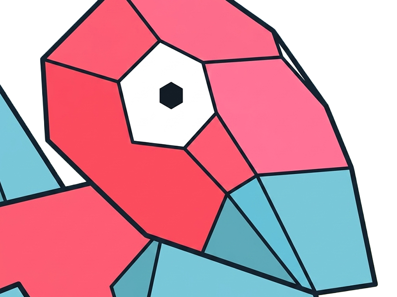 porygon pokemon pkm jeu anime type normal 1g kanto virtuel