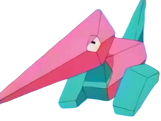 porygon pokemon pkm jeu anime type normal 1g kanto virtuel