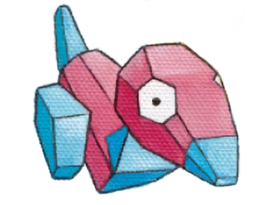 porygon pokemon pkm jeu anime type normal 1g kanto virtuel
