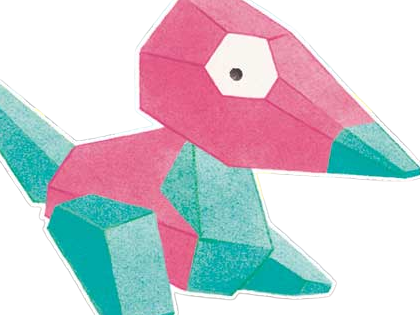 porygon pokemon pkm jeu anime type normal 1g kanto virtuel