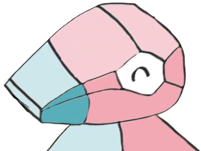 porygon pokemon pkm jeu anime type normal 1g kanto virtuel