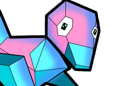 porygon pokemon pkm jeu anime type normal 1g kanto virtuel