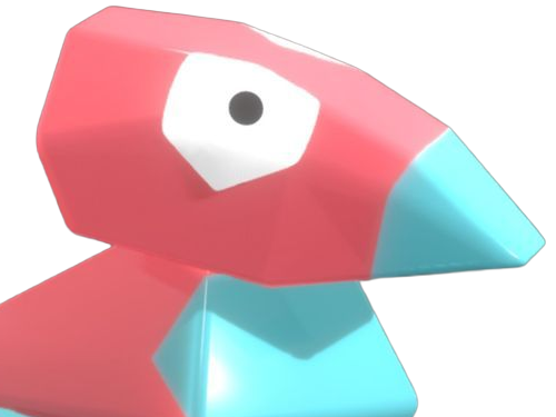 porygon pokemon pkm jeu anime type normal 1g kanto virtuel