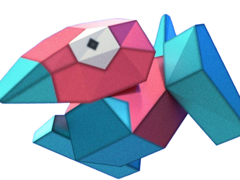 porygon pokemon pkm jeu anime type normal 1g kanto virtuel