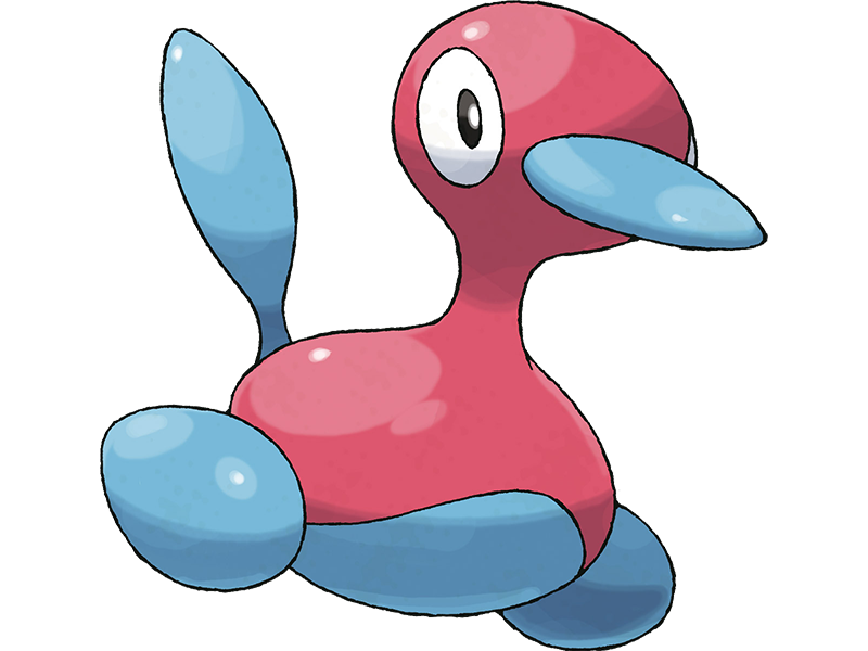 porygon2 porygon 2 pokemon pkm jeu anime type normal 2g johto virtuel