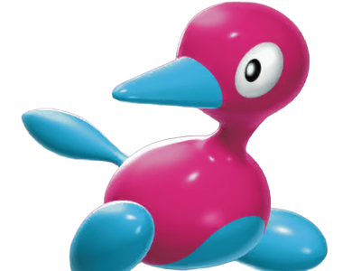 porygon2 porygon 2 pokemon pkm jeu anime type normal 2g johto virtuel