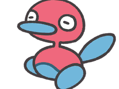 porygon2 porygon 2 pokemon pkm jeu anime type normal 2g johto virtuel