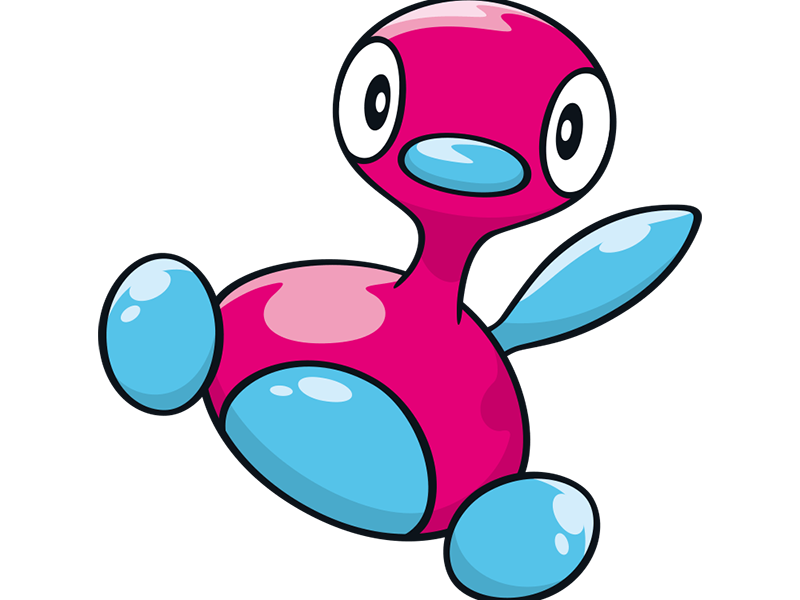 porygon2 porygon 2 pokemon pkm jeu anime type normal 2g johto virtuel